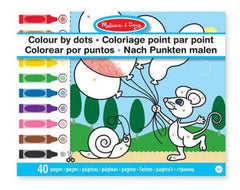Melissa & Doug Coloring Book Dots - Livre de coloriage points