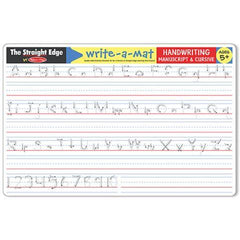 Melissa & Doug Write A Mat Handwriting Placemat - Set de table Écriture