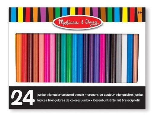 Melissa & Doug Triangular Colored Pencil