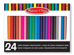 Melissa & Doug Triangular Colored Pencil - Crayon triangulaire de couleur