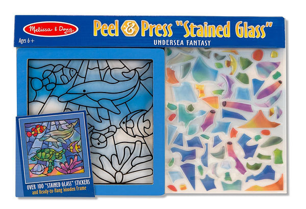 Melissa & Doug Stained Glass Undersea Fan