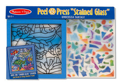 Melissa & Doug Stained Glass Undersea Fantasy - Fantaisie sous-marine en vitrail