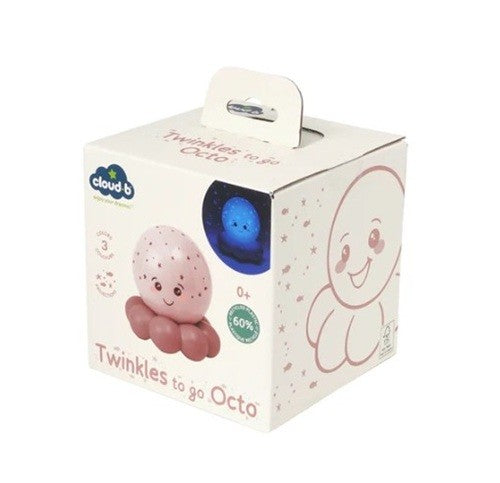 Cloud B Twinkles to go Octo Octopus Nightlight (Pink) / Veilleuse pieuvre (rose)