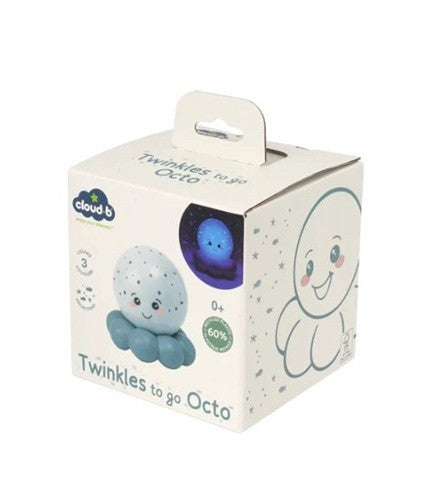 Cloud B Twinkles to go Octo Octopus Nightlight (Blue) / Veilleuse pieuvre (bleue)