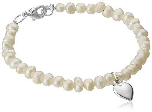 Mudpie Pearl Bracelet With Heart