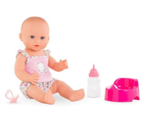 Corolle Emma Drink-and-Wet Bath Baby Doll