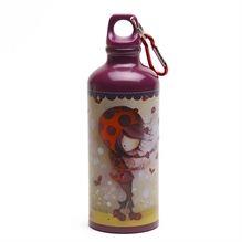 Tin Water Bottle Ladybug
