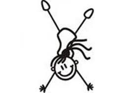 My Family Car Stickers Girl Gymnastics - Jouets LOL Toys