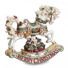 Christmas Rhapsody Rocking Horse Figurine / Cheval à bascule et Rhapsodie de Noël