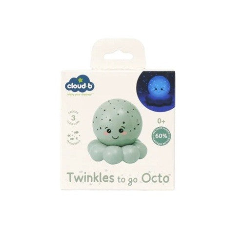 Cloud B Twinkles to go Octo Octopus Nightlight (Green) / Veilleuse pieuvre (vert)