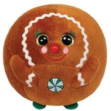TY Beanie Ballz Gingerbread - Ginger (Small)