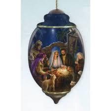 Precious Moment Holy Nativity Ornament