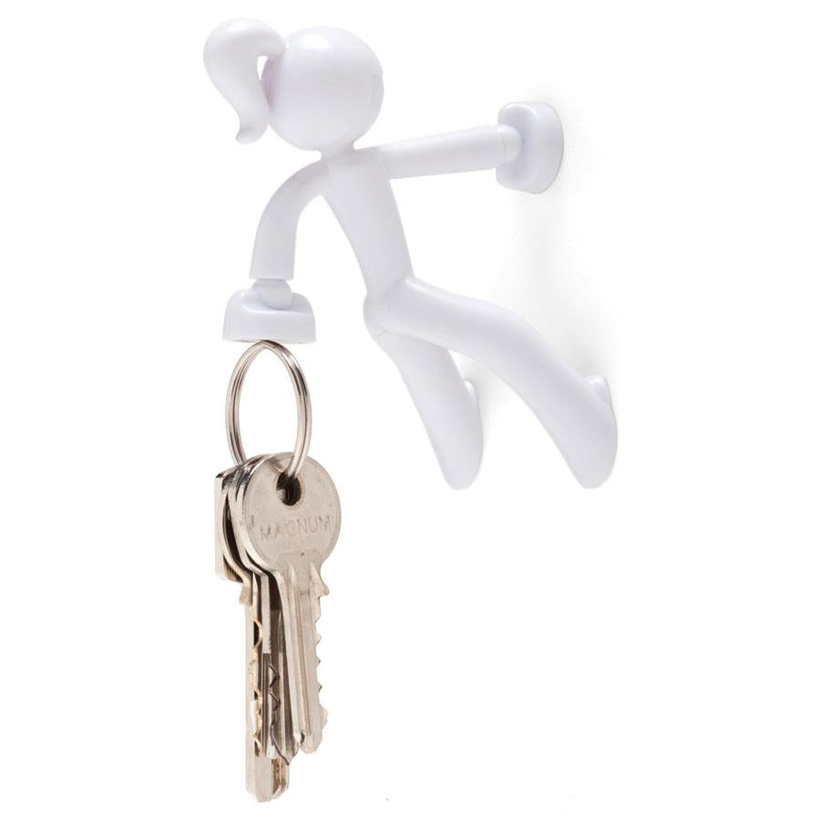 Key Petite The Magnetic Girl White / La fille magnétique blanche