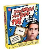 Say What You See TV! Catchphrase Card Game