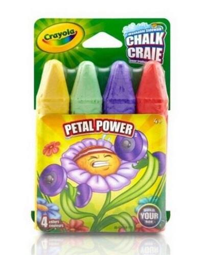 Crayola Petal Power Chalk / Craie Puissance des pétales