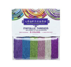 Loopdedoo Metallic Threads / Fils métalliques