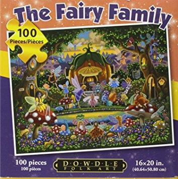 Dowdle Puzzle The Fairy Family (100 pcs)
