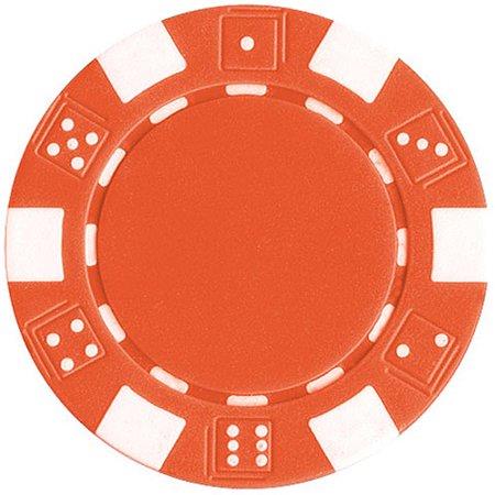 Poker Chips Orange