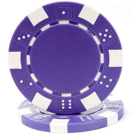 Poker Chips Purple