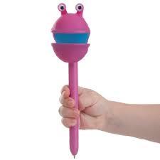 Puppet On A Pen Purple / Marionnette sur un stylo violet