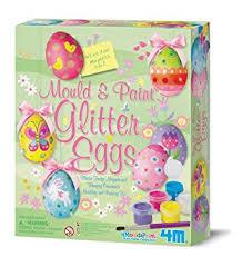 Mold & Paint Glitter Eggs / Moule et peinture à paillettes Œufs