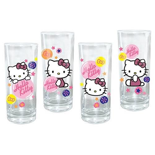 Hello Kitty Glasses (Set of 4)