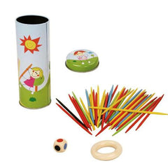 Pick Up Sticks Tin / Boîte de jeu métallique de mikado