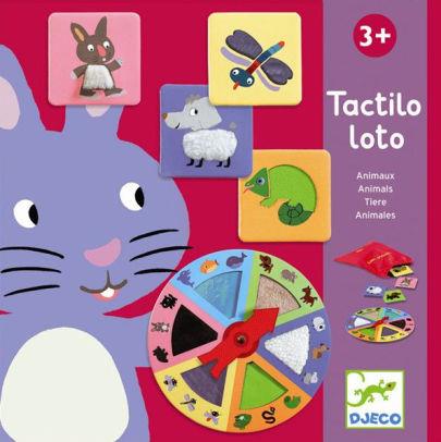 Djeco Tactile Loto Animals