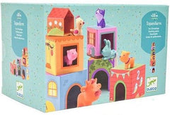 Djeco Stacking Game Topanifarm  / Jeu d'empilement Topanifarm