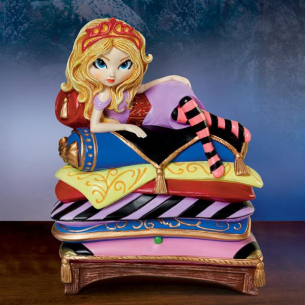Bradford Exchange Princess and the Pea Figurine