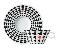 Ritzenhoff Hearts Tea Cup / Tasse à thé coeurs