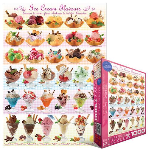 Puzzle Ice Cream Flavours (1000pcs)