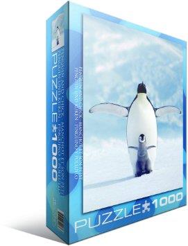 Puzzle Penguin and Chick (1000pcs)
