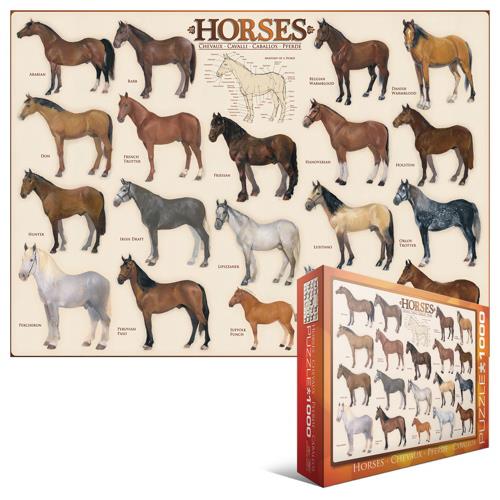 Puzzle Horses (1000pcs)