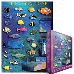 Eurographics Puzzle The Coral Reef / Casse-tête le récif de corail (1000pcs)