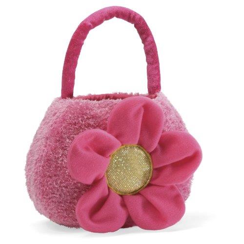 Gund Plush Pink Poppy Purse