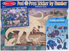 Melissa & Doug Peel Press Dinosaur / Autocollant dinosaure à décoller et à presser