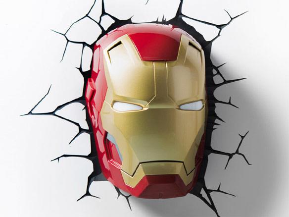 Marvel Iron Man Head Night Light