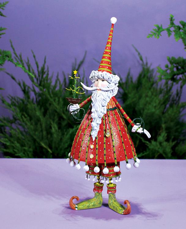 Dash Away Dashing Santa Figure