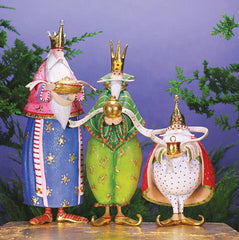 Patience Brewster Magi Figure Set of 3 Kings / Ensemble de 3 figurines de rois mages