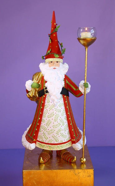 Dash Away Nicholas Santa Candle Holder (Montreal, In-Store or Pickup ONLY)