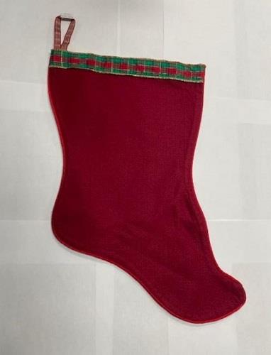 Red Felt Christmas Stocking Sock
