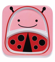 Skip Hop Divided Plate Ladybug / Coccinelle à assiette compartimentée