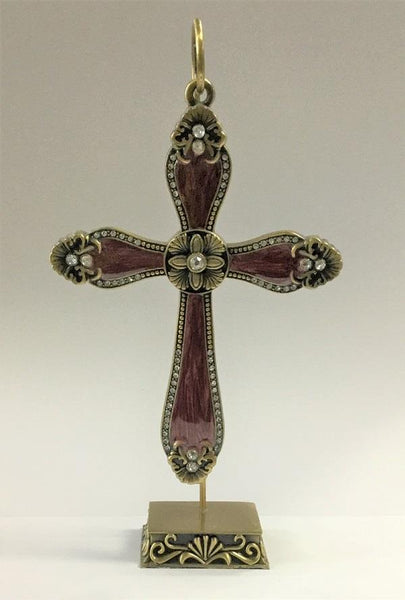 Burgundy Cross