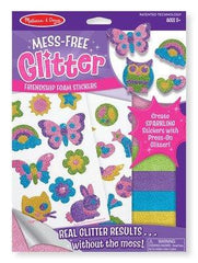 Melissa & Doug Mess-Free Glitter Friendship Foam Sticker /  Autocollant en mousse pailletée sans dommage, symbole d'amitié