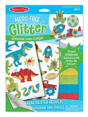 Melissa & Doug Mess-Free Glitter Adventure Foam Sticker / Autocollant en mousse à paillettes sans dommage