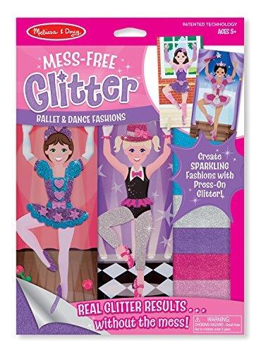 Melissa & Doug Mess-Free Glitter Ballet & Dancing Fashions