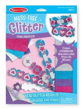 Melissa & Doug Mess-Free Glitter Foam Bracelets