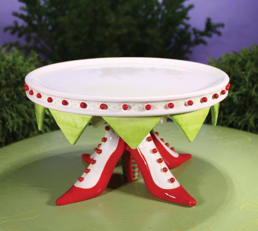 High Heel Cake Plate