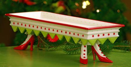 High Heel Shoe Servign Plate